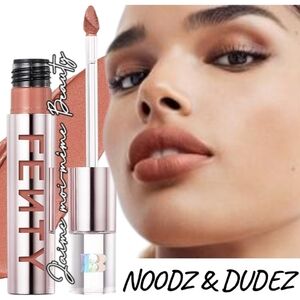 Fenty Beauty Liquid Velvet Lipstick Noodz & Dudez - Nude Peachy Beige